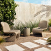 Portia Outdoor Occasional Chair out doors
