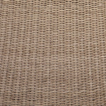 Portia Outdoor Occasional Chair close view of all-weathered wicker