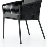 Porto Outdoor Dining Chair Angled View