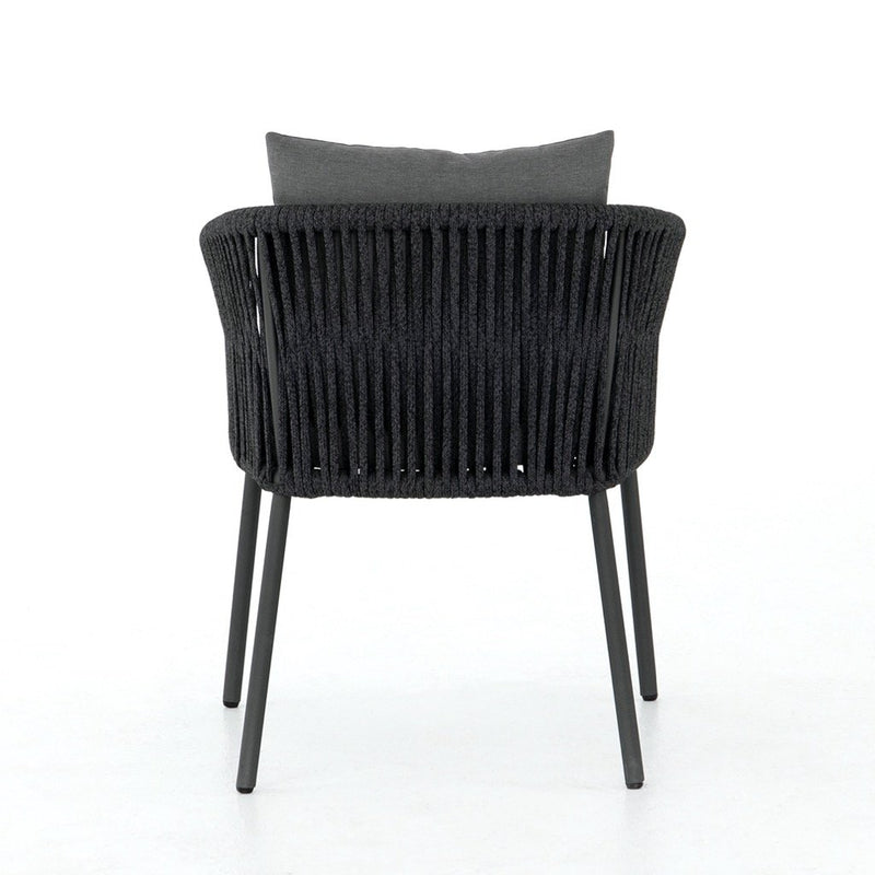 Porto Outdoor Dining Chair Back View