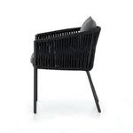 Porto Outdoor Dining Chair Side View