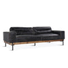 Portofino Leather Sofa angled view