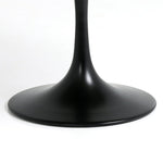 Powell Dining Table Black Cast Iron Base