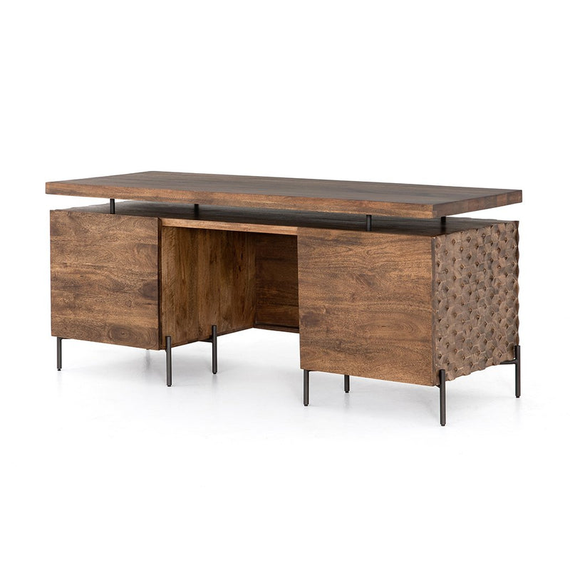 Raffael Modern Carved Wood Desk IFAL-040