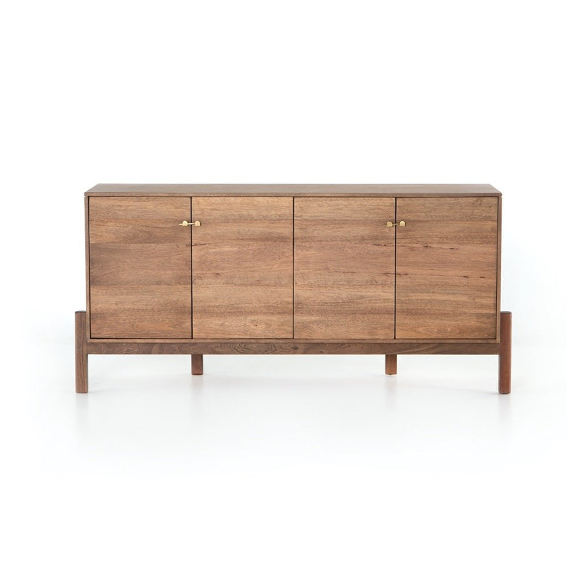 Reza Sideboard - Smoked Honey Front View