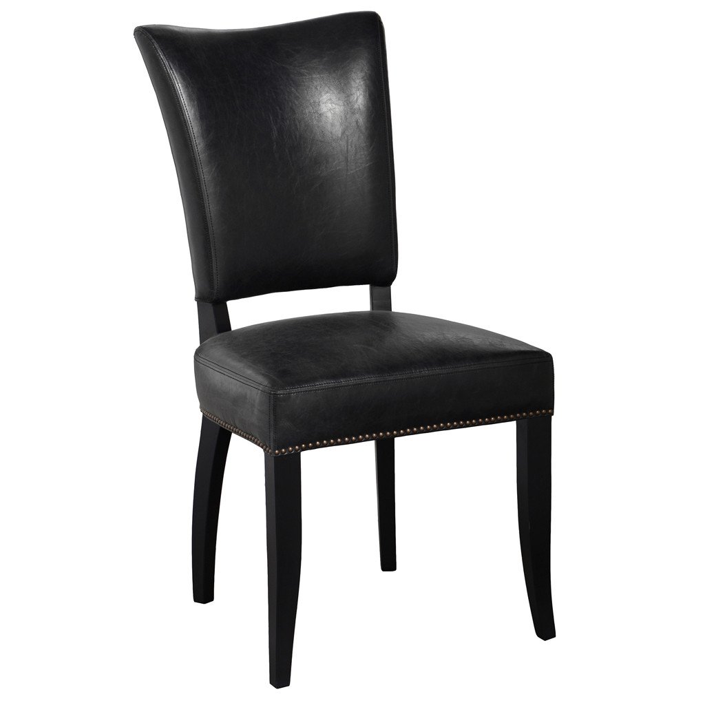 Ronan dining chair angled view