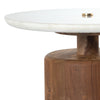 Rondell End Table Marble Top