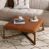 Roscoe Ottoman Sonoma Butterscotch Staged View 101045-004
