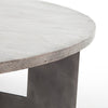 Round Coffee Table With Iron ISD-0173