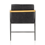 Rowen Dining Chair Sonoma Black Back View Four Hands