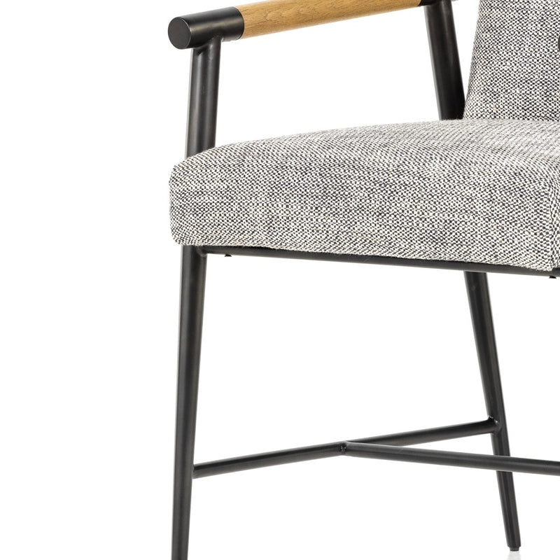 Rowen Dining Chair - Stainless Steel Frame
