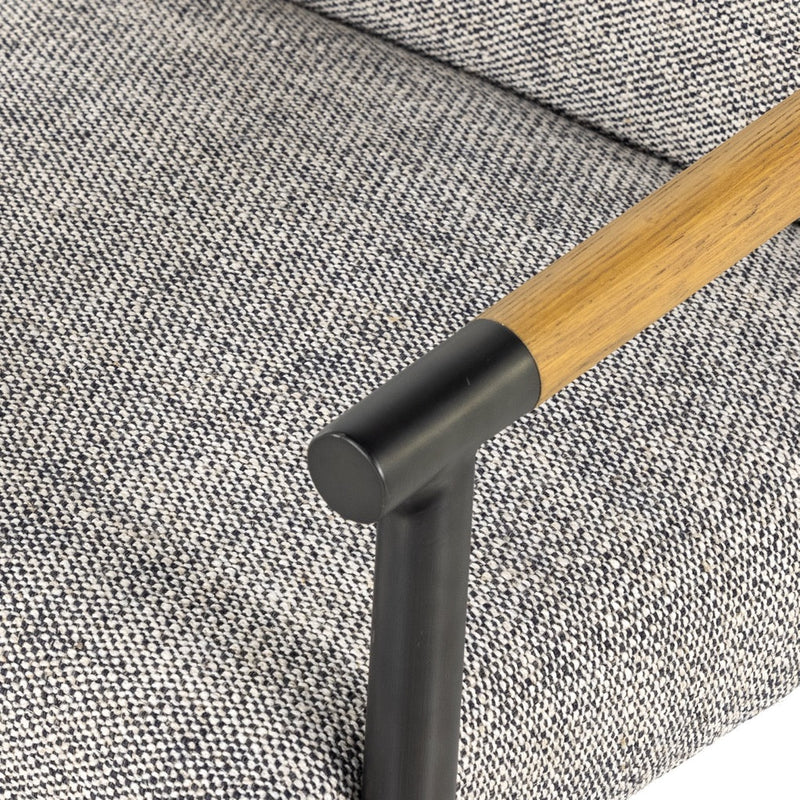 Rowen Dining Chair - Solid Oak Arm Detail