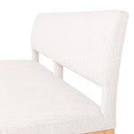 White Dining Bench Four Hands