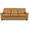 Savoy Leather Sofa by American Leather in Bali Butterscotch