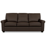 Savoy Leather Sofa by American Leather in Bali Mocha