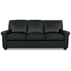 Savoy Leather Sofa by American Leather in Capri Onyx