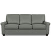Savoy Leather Sofa by American Leather in Capri Shadow