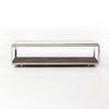 Shagreen Shadow Box Coffee Table - Stainless