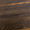 Shannon End Table English Brown Oak close up of wood
