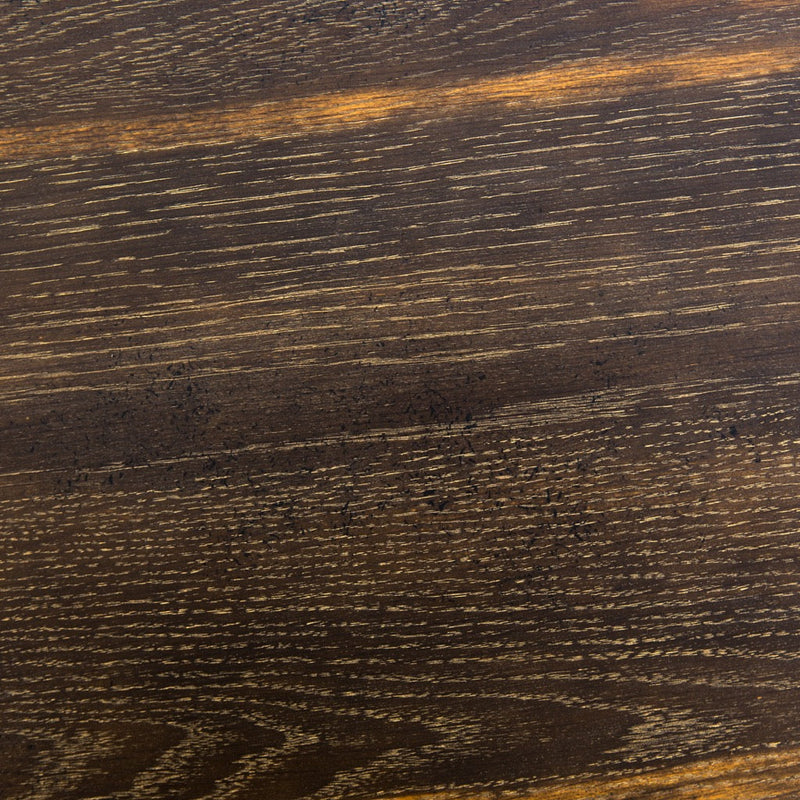 Shannon End Table English Brown Oak close up of wood