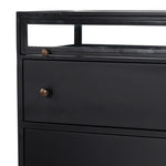 Shadow Box Nightstand Bronze Finished Knobs