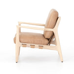 Silas Chair - Sahara Tan Side View