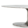 Cast Aluminum Simone Rustic Coffee Table