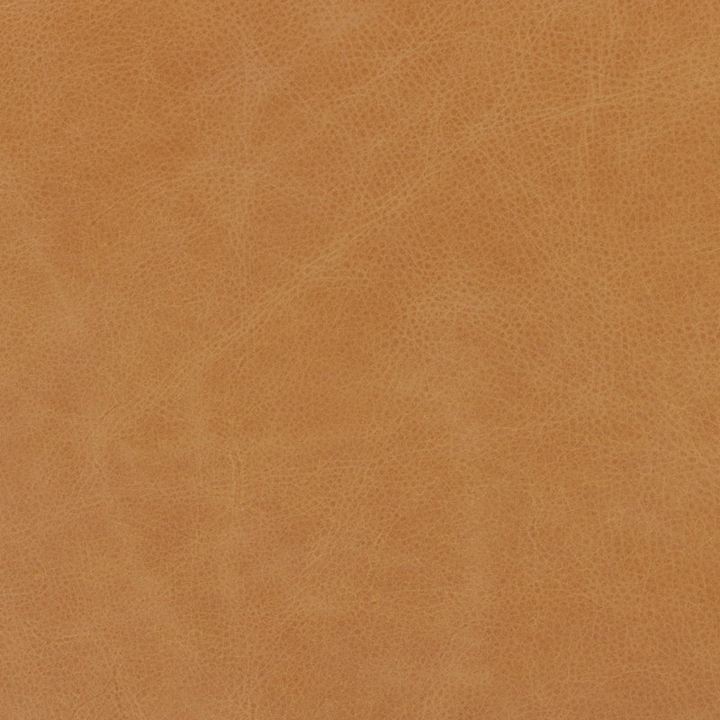 Sinclair Round Ottoman - Top-Grain Leather