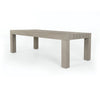 Sonora Outdoor Dining Table Weathered Grey Four Hands