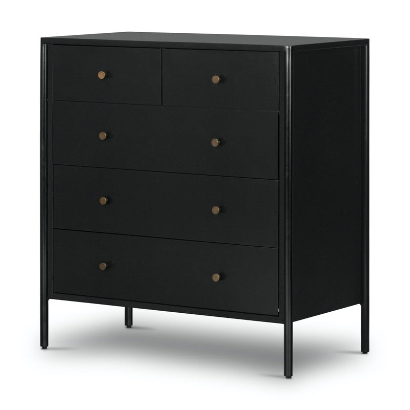 Soto 5 Drawer Dresser - Black Soto 5 Drawer Dresser - Black