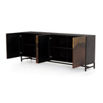 Stormy Sideboard Open Cabinets