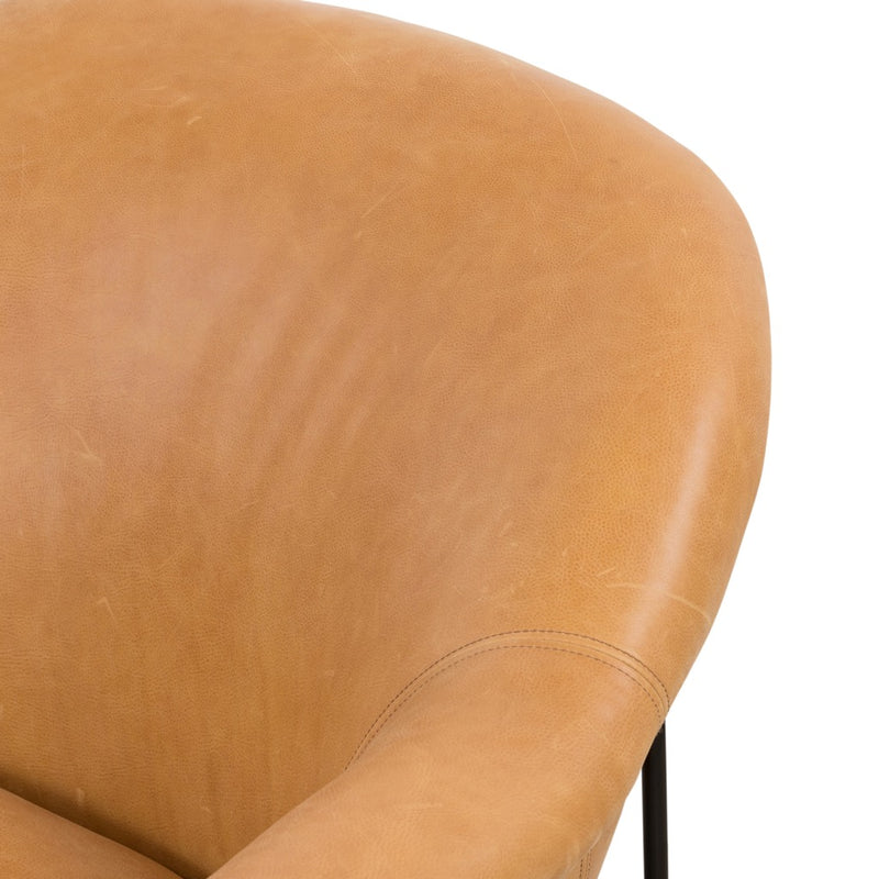 Leather Accent Chair Four Hands