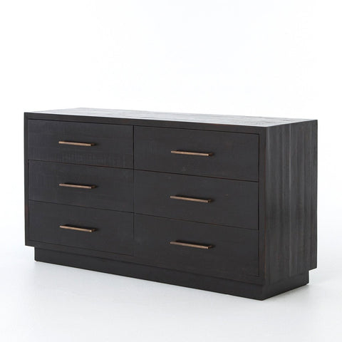 six drawer dresser black Co.House Designs Buddy 6 Drawer Dresser