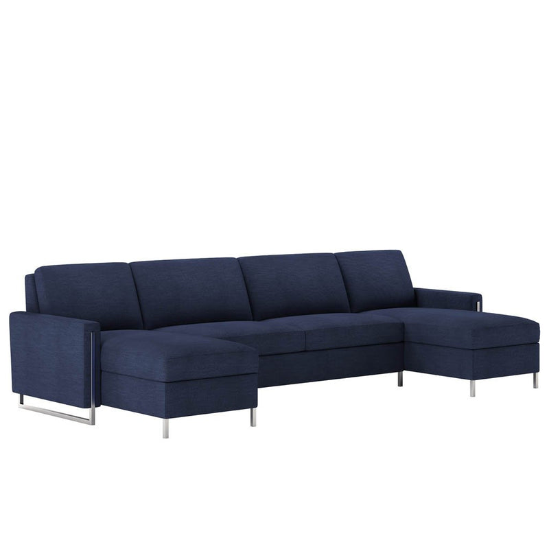 Sulley Comfort Sleeper Sectional Sofa by American Leather