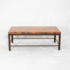 Swansea Copper Coffee Table - Southwest Natural Copper Style - Side View