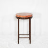 Swansea Southwest Copper Side Table - Natural Copper Finish - Side View