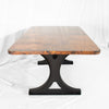 Tacoma Copper Dining Table Natural Finish