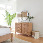 Home Trends and Design Taj Mango Wood Dresser