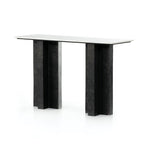 Terrell Console Table Raw Black