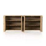 Tilda Cane Sideboard Open Cabinets View