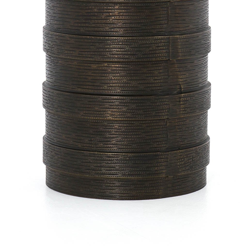 Four Hands Trello Drum End Table - Thumbnail 5