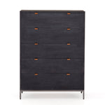 Trey 5 Drawer Dresser - Black Wash