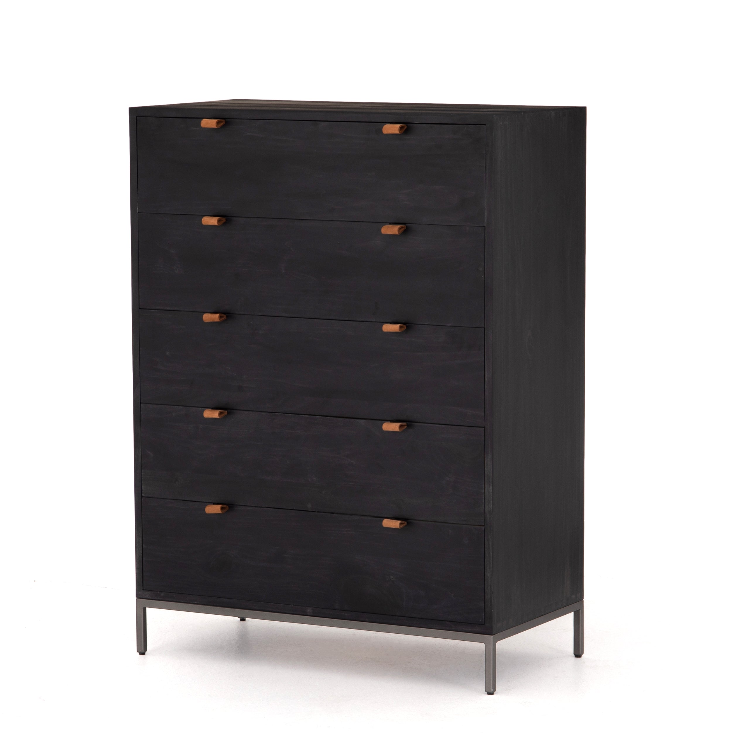 Trey 7 Drawer Dresser - Black Wash