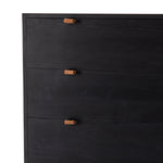 Trey 5 Drawer Dresser - Black Wash