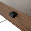 Trey Modular Wall Desk Leather Pull
