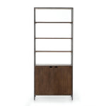 Trey Modular Wide Bookcase Front View