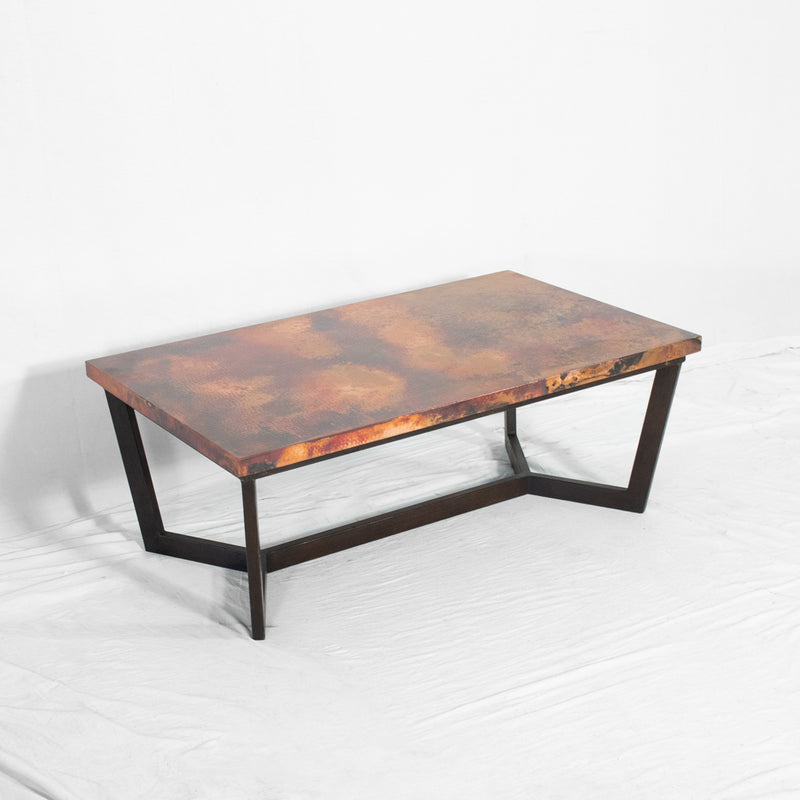 02 RUSTIC Flamed Darker Black Wood Tabletops