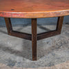 Trico Copper Coffee Table Artesanos Design Collection