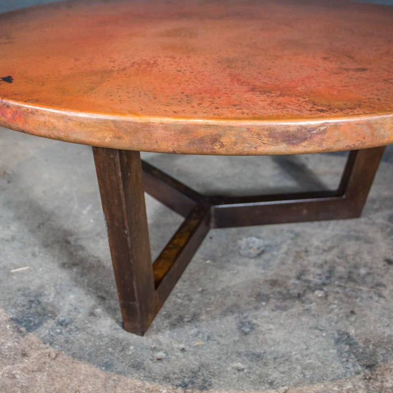 rustic Copper Coffee Table