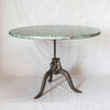Copper and Iron Dining Table Adjustable